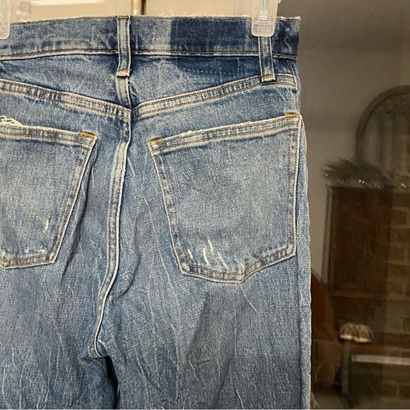 A&F The 90’s Straight Ultra High Rise Curve Love Jeans 2 R 26 Abercrombie Fitch - Picture 2 of 14